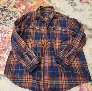 Mens Plaid Flannel Size XL
